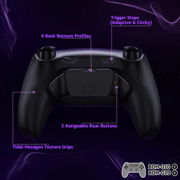 PS5 - RISE Plus MAX Back Paddles Kit + Trigger Stops (Mail-In)